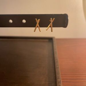 Madewell Crisscrossed Studs